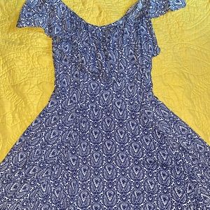 off the shoulder dress